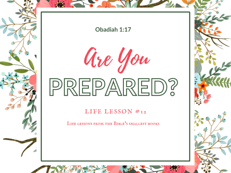Are You Prepared?