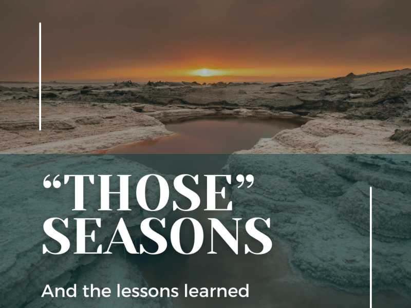 “Those” Seasons