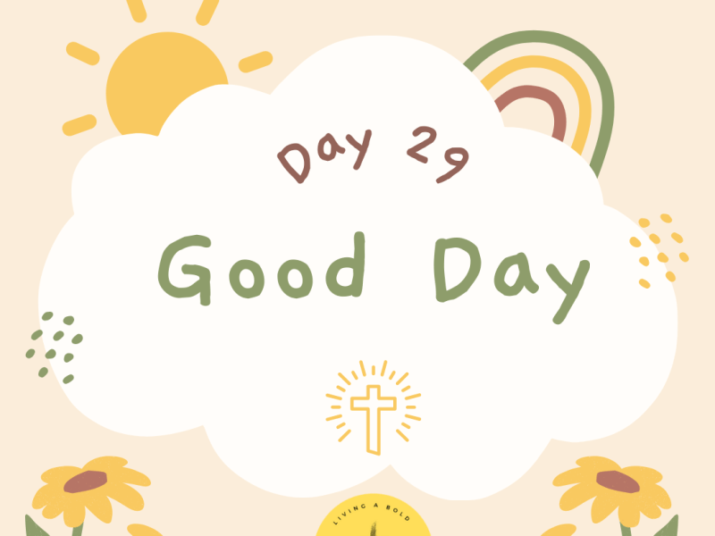 Day 29 Good&nbsp;Day
